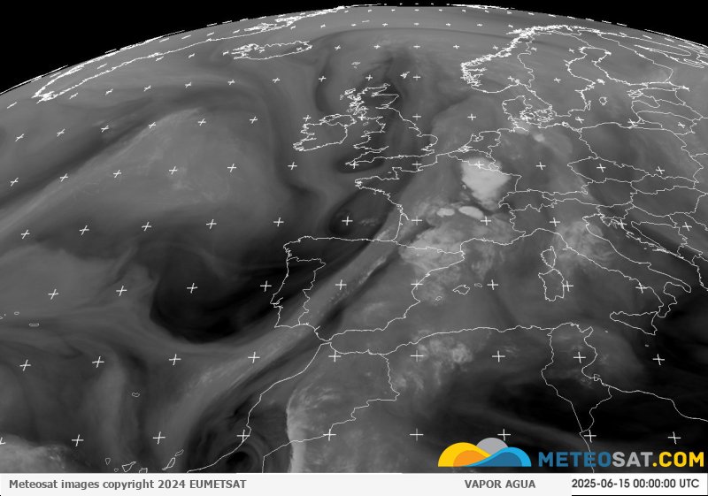 Imagen animada meteosat
