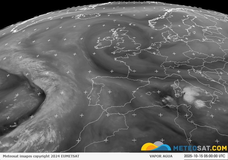 Imagen animada meteosat