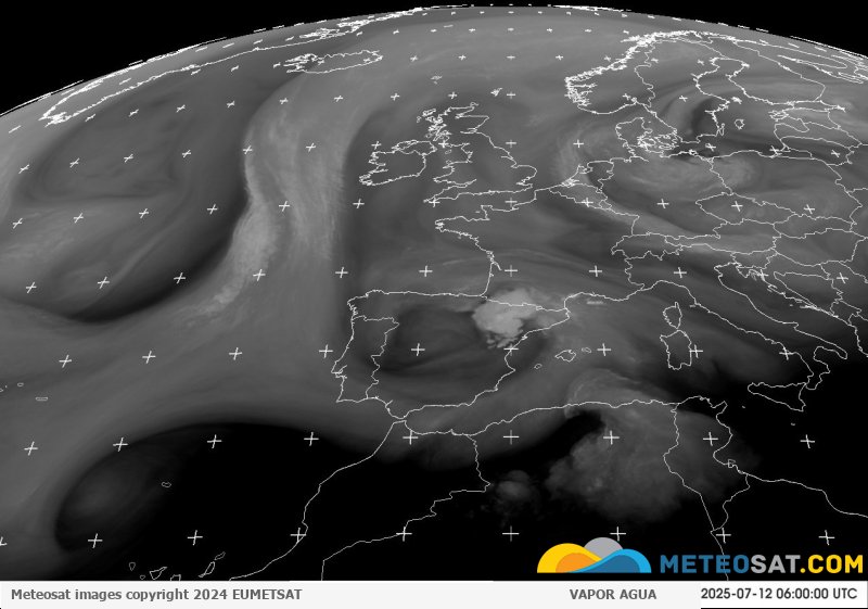 Imagen animada meteosat
