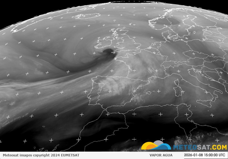 Imagen animada meteosat