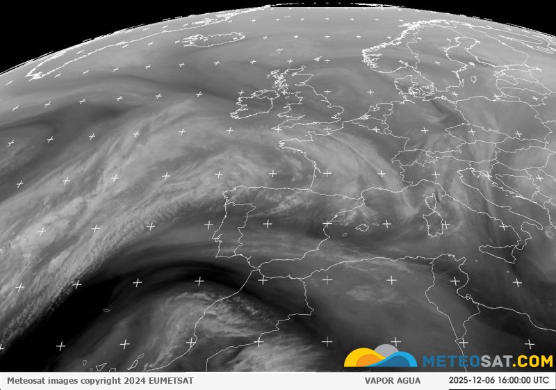 Imagen animada meteosat
