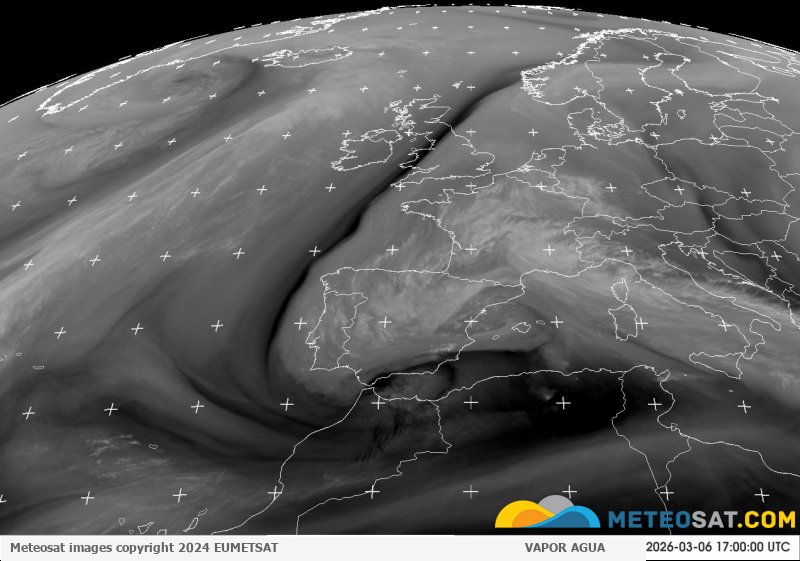 Imagen animada meteosat