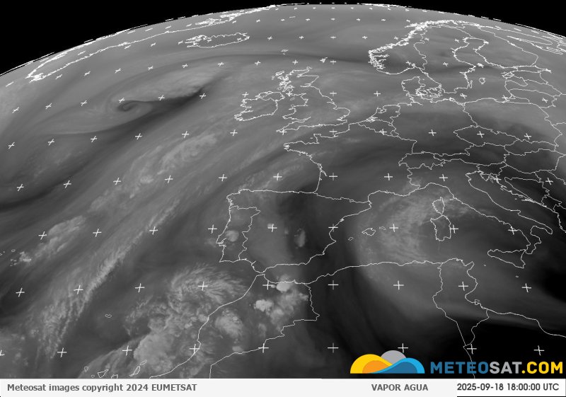 Imagen animada meteosat