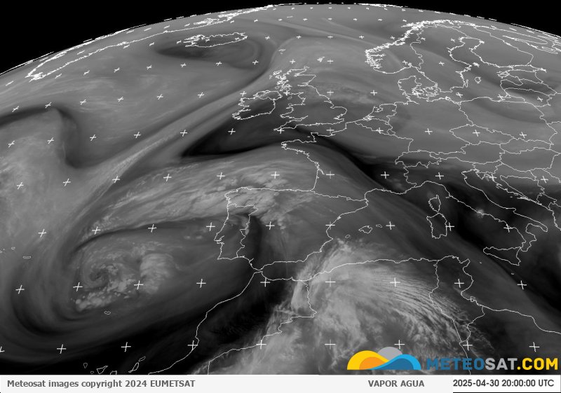 Imagen animada meteosat