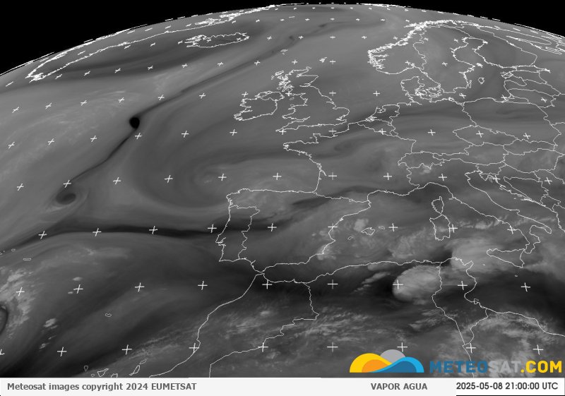 Imagen animada meteosat