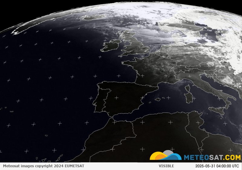 Imagen animada meteosat