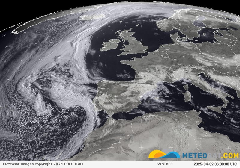 Imagen animada meteosat