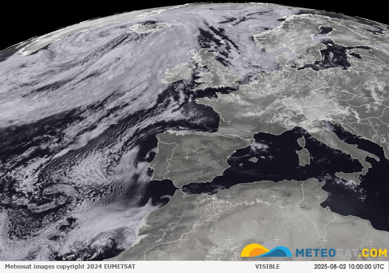 Imagen animada meteosat