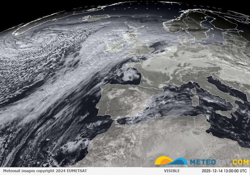 Imagen animada meteosat