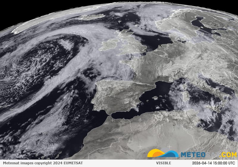 Imagen animada meteosat