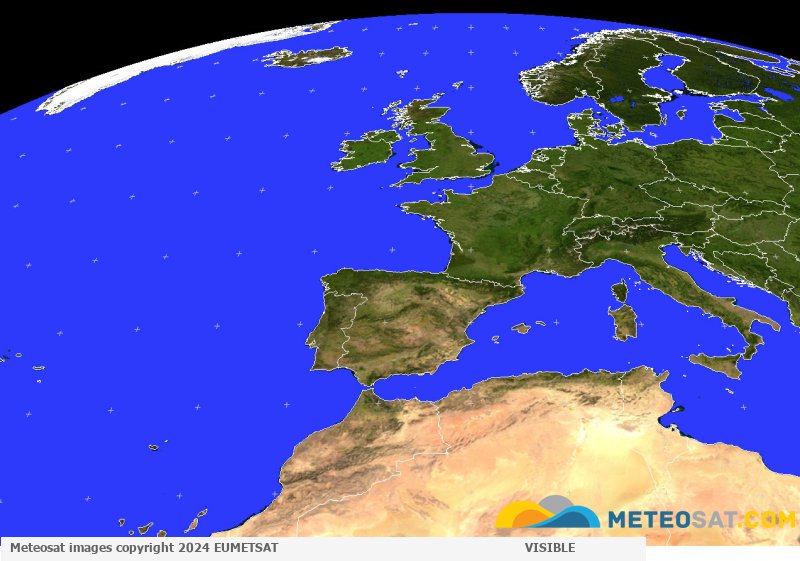 Imagen animada meteosat
