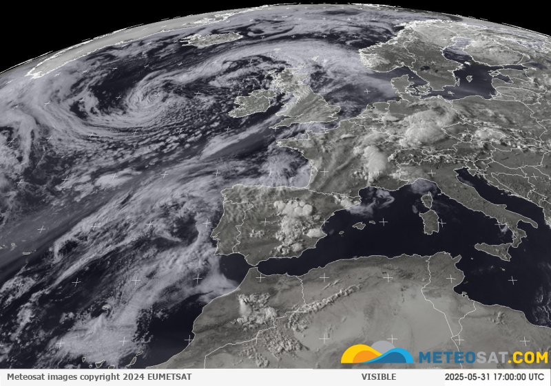 Imagen animada meteosat