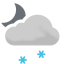 Leichte Schneeschauer