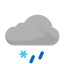Schneeregen