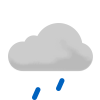 Chuva fraca
