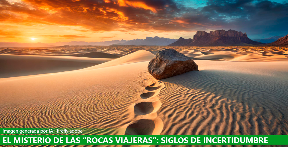 Misterios en meteorología: piedras que se mueven solas Misterios en meteorología: piedras que se mueven solas