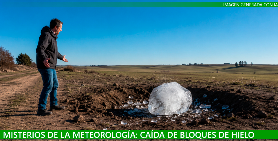 Megacriometeoros: la caída de bloques de hielo Megacriometeoros: la caída de bloques de hielo