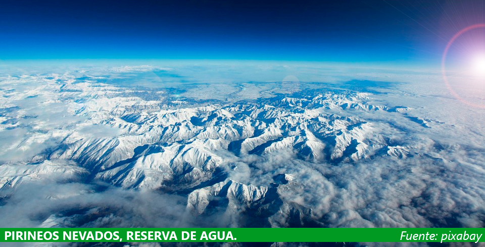 La nieve, un elemento sorprendente