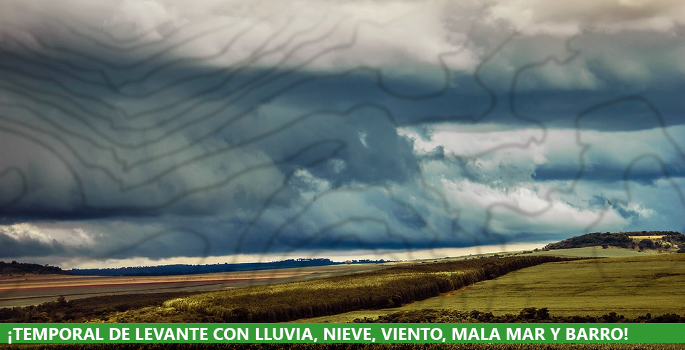 Semana de temporal: lluvia, viento, nieve, barro...