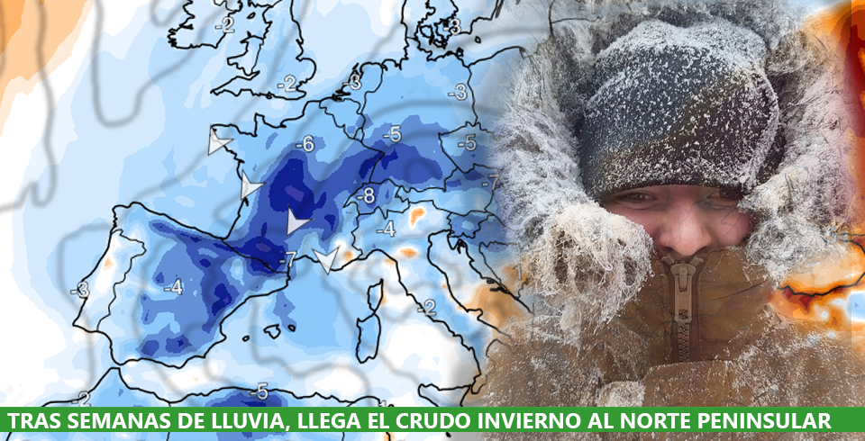 Tras las lluvias, el crudo invierno